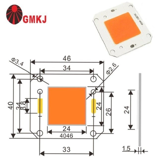 cob led spectrum