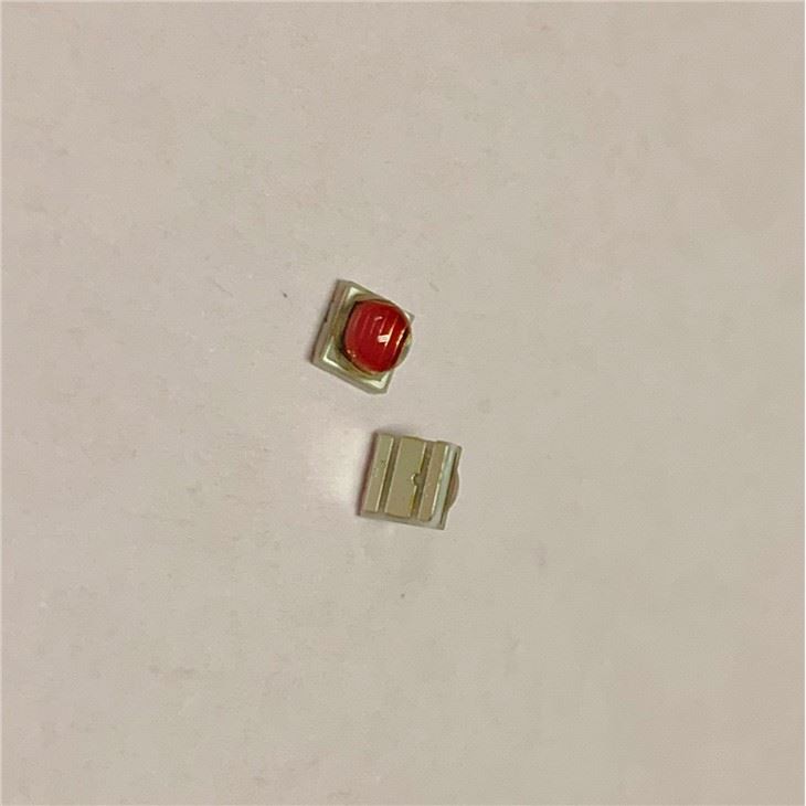 1w 660nm 3030 SMD LED With Lens For Plant Grow Lamp