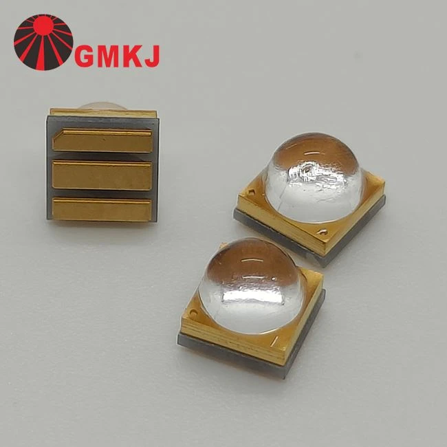 UV LED 3535 SMD 385nm 3W With 60° Quartz Glass Lens For UV Curing & Printing