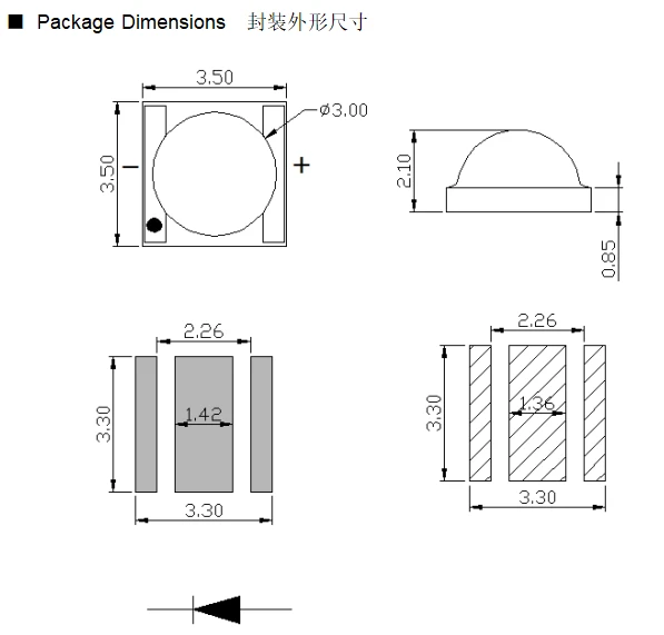 1650nm dimension 1650nm dimension